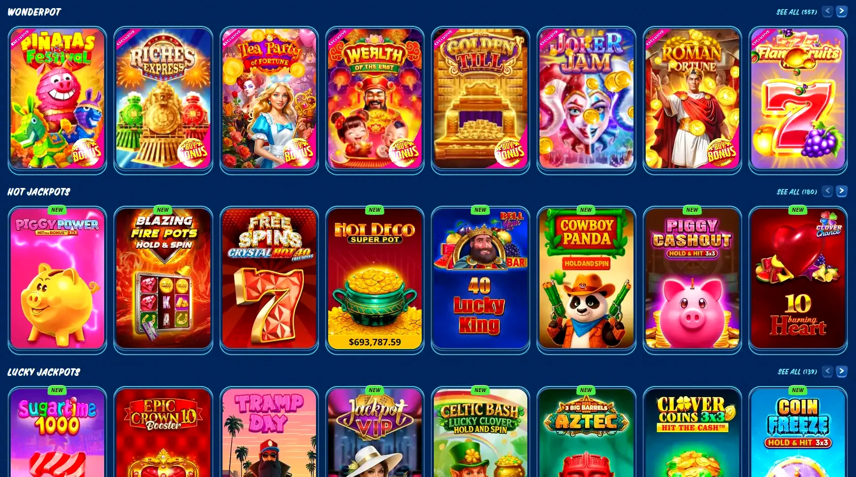 Interfaccia mobile di Winspirit casino su smartphone