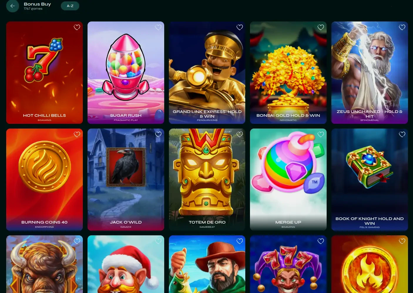 Portafoglio Winspirit metodi di pagamento deposito e prelievo